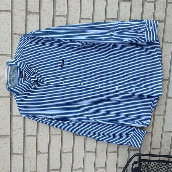 Men's Blue/White shirt - Picture 2 of 9